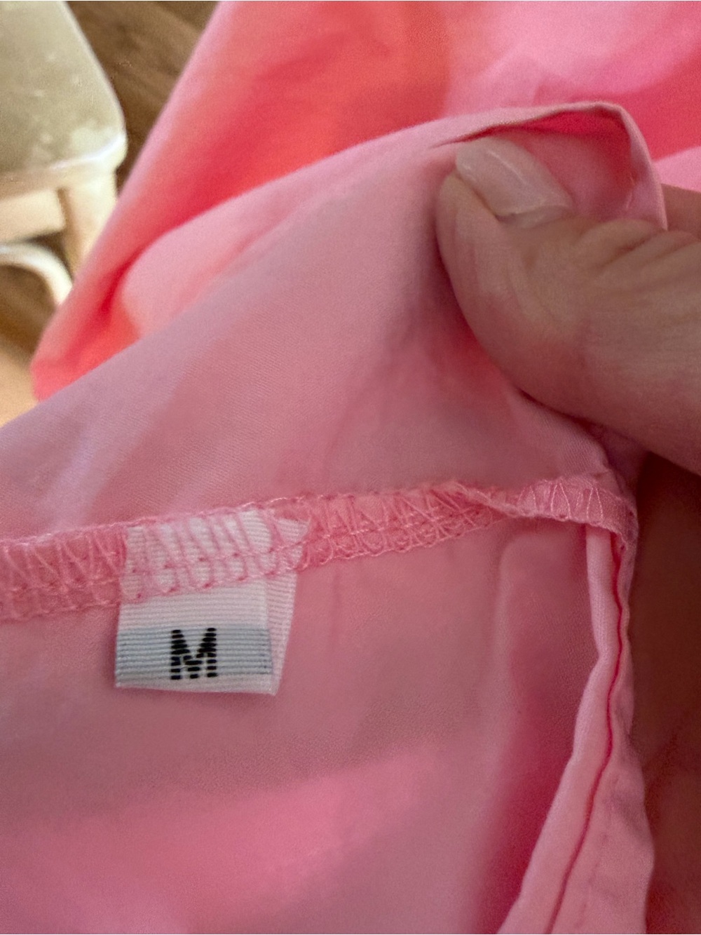 Pink Flutter-Sleeve Babydoll Dress - Picture 7 of 7